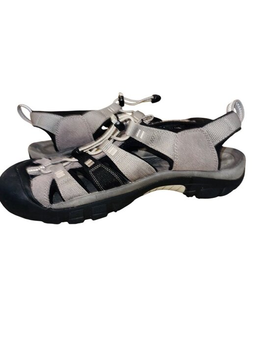 Keen Mens Newport H2 Sandals 13 Grey Black Water-Resistant Outdoor Hiking Sandal main image 4